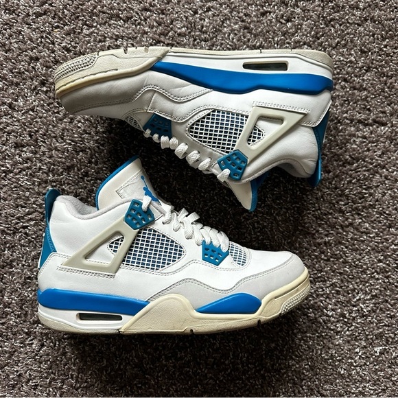 Jordan Other - Air Jordan 4 Retro Military Blue Sneakers 2012 Release Size Men’s 7.5
